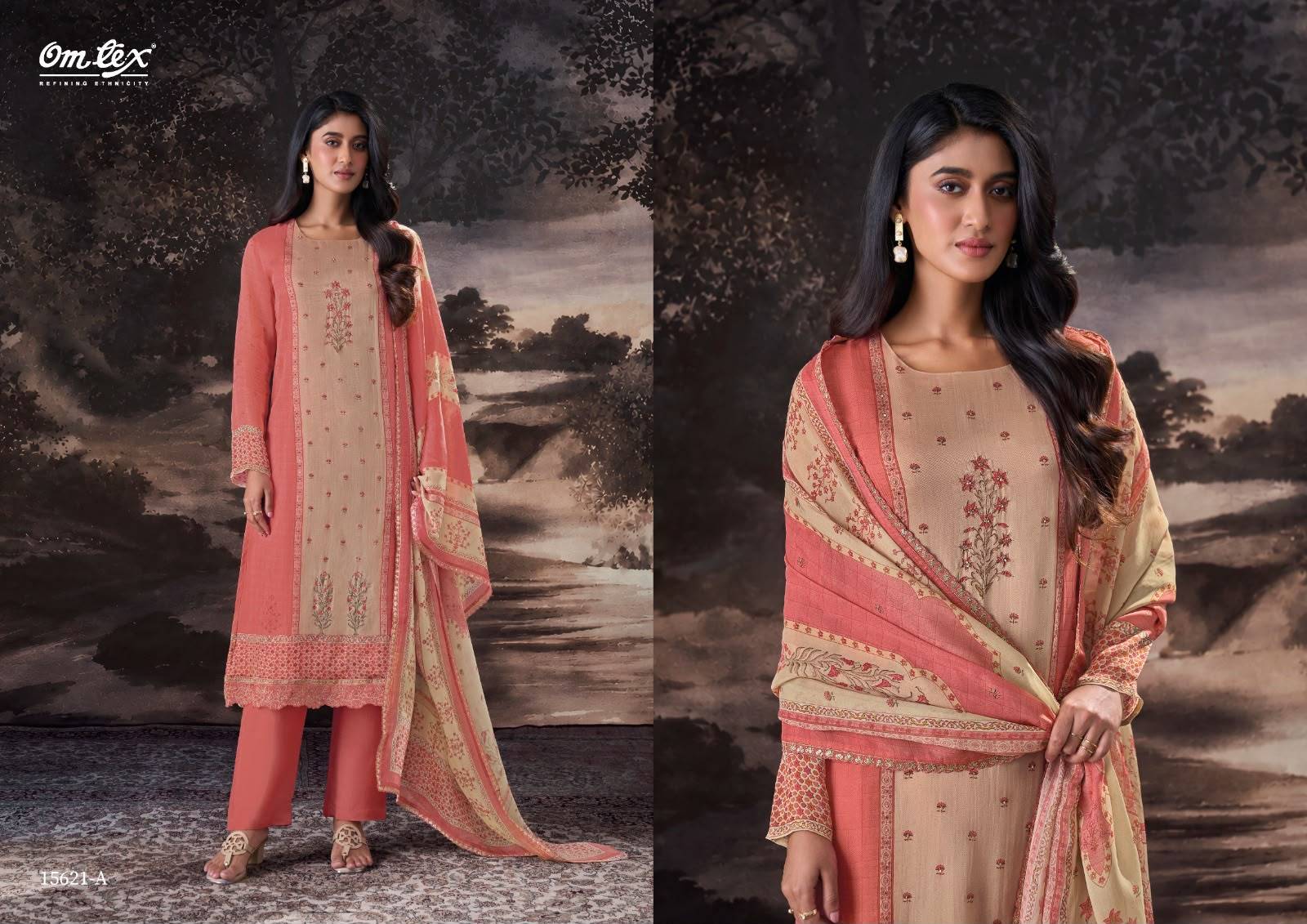 FATIMA 15621 Series BY GANGAFASHION Stylish Beautiful Colourful ORGANZA Dresses At Wholesale Price
